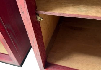 Two Art Deco Modernist Nightstands by A.H. Jansen for L.O.V. Oosterbeek, 1920s